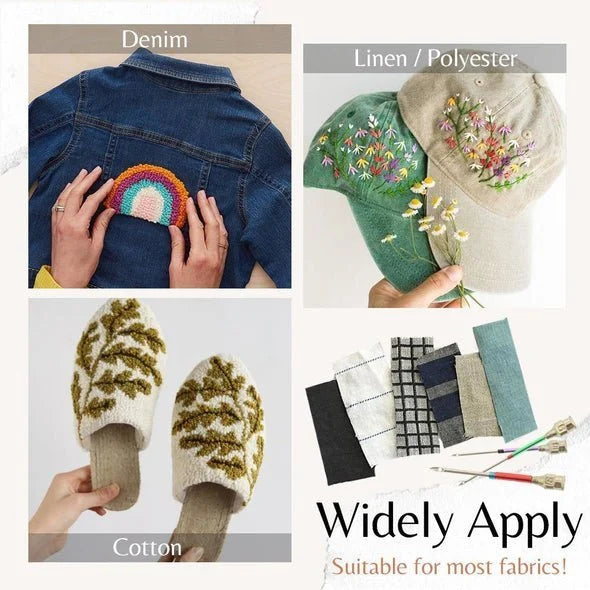 Perfekt sæt af nåle til præcise sømme