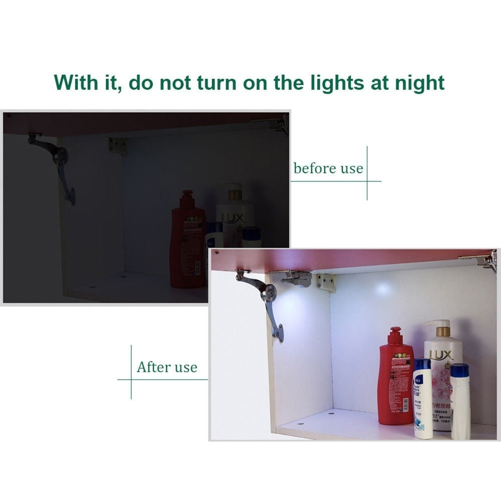 Light up your cabinets automatically with ease