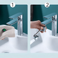 Rotating faucet extension for easy cleaning 